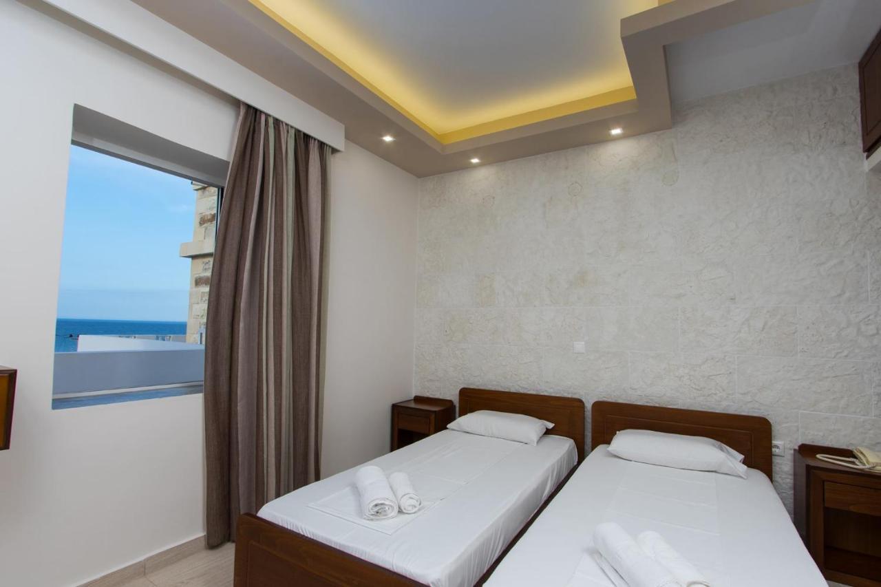 Abella Hotel Agia Marina Exteriör bild